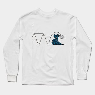 electromagnetic wave Long Sleeve T-Shirt